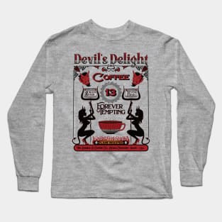 Devil's Delight Coffee - Fullsize Long Sleeve T-Shirt